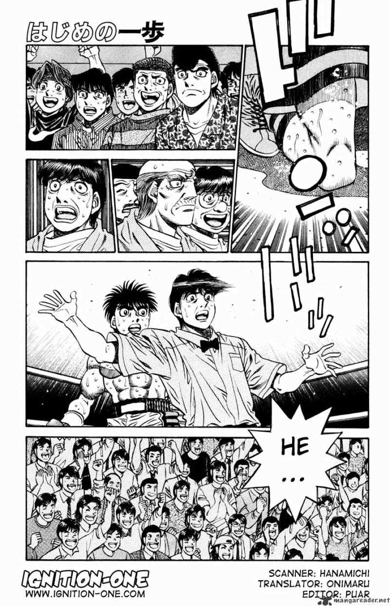 Hajime no Ippo: Fighting Spirit, Chapter 484 image 01